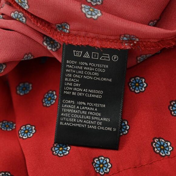 URBAN OUTFITTERS Womens Red Floral Jumpsuit Size XS Romper Belt Boho Chic Retro - Picture 10 of 14